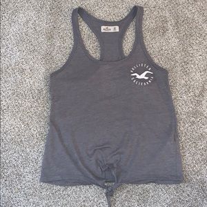 Grey Hollister tank top